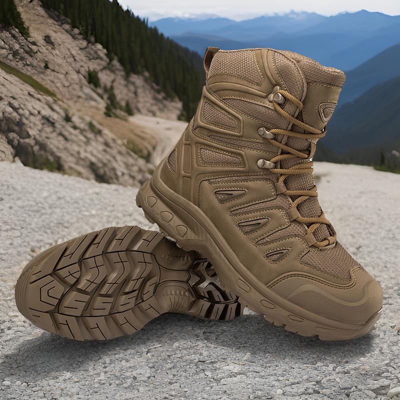 Men's Mid-Top Outdoor Hiking Boots In Plus Size 47 - Image 2