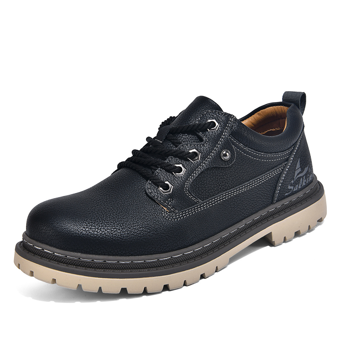 British-style Work Boots For Trendy Men - Image 6