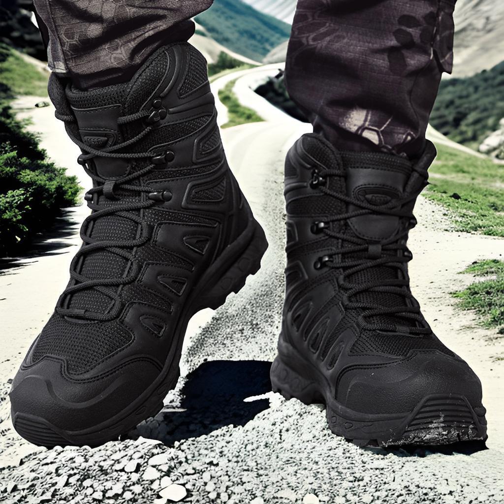 Men's Mid-Top Outdoor Hiking Boots In Plus Size 47 - Image 8