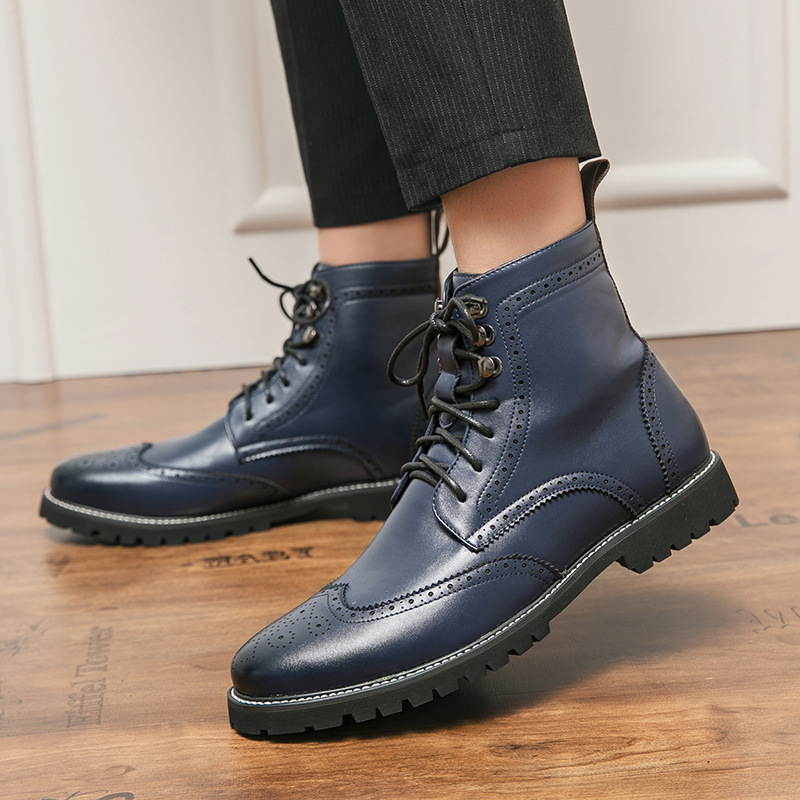 Outdoor Lace Up Fashion Martin Boots - Image 3