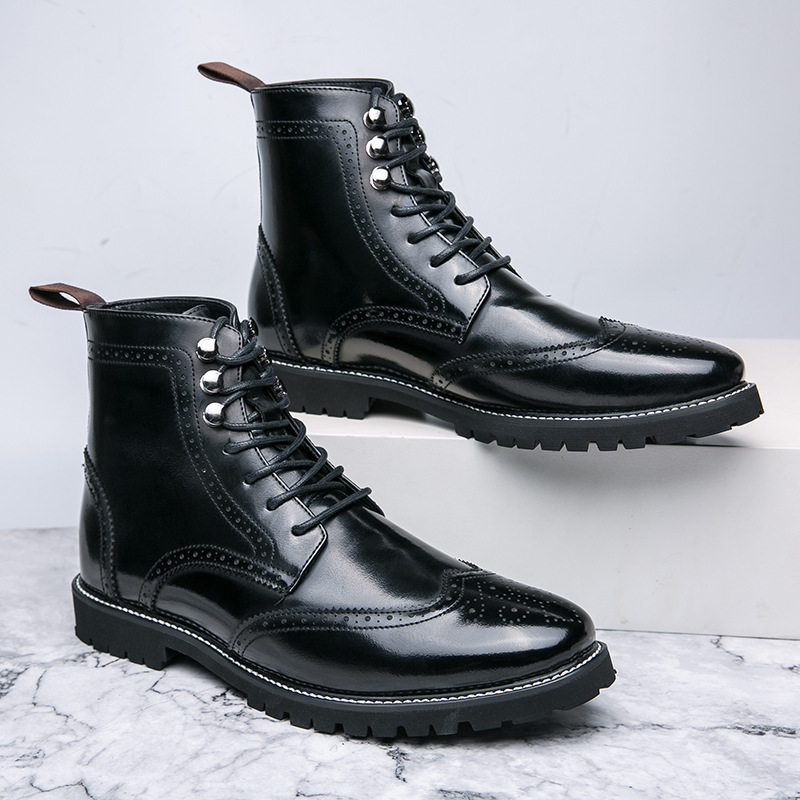 Outdoor Lace Up Fashion Martin Boots - Image 6
